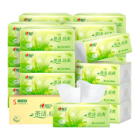 心相印抽纸茶语经典餐巾纸家用清新茶香面巾纸纸抽整箱批发纸巾 3层 100抽*24包 [整箱装]