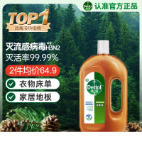 滴露(Dettol)消毒液消毒水1.2L衣物除菌液家居环境地板杀菌除螨 非84甲流感