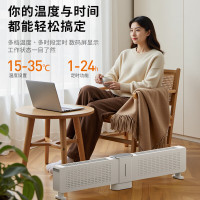 松下(Panasonic)[智能语音]石墨烯百变折叠踢脚线取暖器电暖器家用办公室移动地暖防水浴室电暖气片DS-A206G