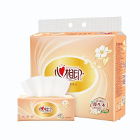 心相印抽纸 经典系列 3层110抽*8包S码 100%原生木浆软抽纸巾 新旧发