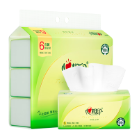 心相印抽纸面巾纸 茶语丝享系列3层130抽*6包纸巾 提装 (新旧交替)