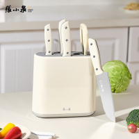 张小泉皓影系列六件套菜刀切片刀水果刀斩骨刀剪刀刀具全套 D300261