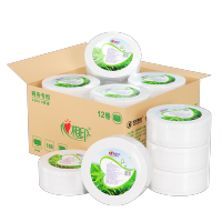 心相印大卷纸有芯3层188米*12卷商用大盘纸卫生纸厕纸酒店宾馆ZB010
