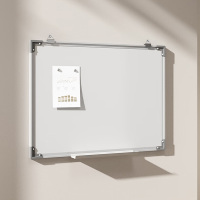 得力45*60cm白板写字板 蜂窝板芯商用磁吸板黑板办公用记事板墙贴小黑板儿童家用教学水笔可擦写画板