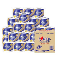 心相印卷纸[肖战推荐]心柔 4层140g*27卷卫生纸巾 140克27卷整箱