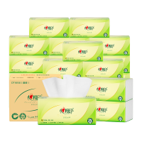 心相印抽纸茶语丝享整箱纸巾三层M码餐巾纸大包卫生家庭装 3层 150抽*24包