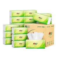 心相印抽纸茶语丝享系列3层150抽24包M码面巾纸家用餐巾纸整箱纸抽