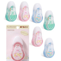 晨光(M&G)地球万花筒20m*5mm修正带涂改带PET透明塑料带芯学生单卡装ACT52304