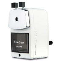 得力自动削笔高效桌面文具办公学习神器智能省力