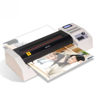 得力(deli)3895塑封机 A4/A3商用办公家用照片过塑机 50-200mic过膜范围 灰白色 600W