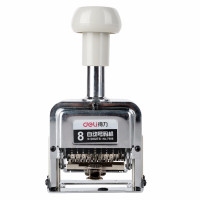 得力智能高效条码标价机大屏触控快速打印耐用设计