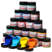 得力24色100ml丙烯画颜料套装小罐装绘画涂鸦艺考室内外绘考试联考礼物速写女孩美育工具