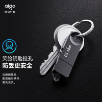 爱国者(aigo)U盘USB3.2高速 金属盖帽 效率快传 微笑办公系列 U336-64G