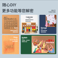 得力(deli)150*100cm软木留言板 白板 家用记事板 可插针照片墙板图钉板 家用宿舍留言板50435