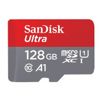闪迪128GB TF(MicroSD)内存卡 A1 U1 C10 移动版存储卡 读速140MB/s 手机平板游戏机内存卡