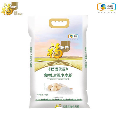 福临门 巴盟蒙香瑞雪小麦粉5kg