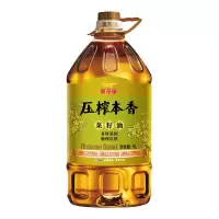 金龙鱼压榨 本香菜籽油 5L