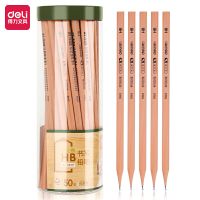 得力 58117 HB原木书写铅笔 50支/筒铅笔(支)