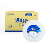 心相印有芯卷纸大盘纸3层188米*12卷 卫生纸巾JP002大卷纸(件)