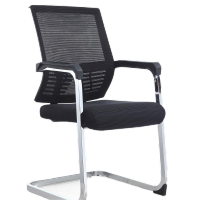 蓝翔 电脑椅办公椅职员网椅会议椅弓形椅子家用椅子培训椅