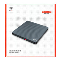 爱国者(aigo) BD500 6倍速 USB3.0外置蓝光刻录机 BD蓝光光驱 读写一体外接光驱 黑色 (单位:台)