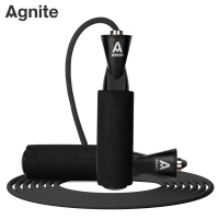 得力安格耐特FT125-1轴承泡棉手柄PVC跳绳(不计数)(混)(根)