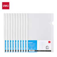 得力5854_9mm三角抽杆夹(白)(10个/包) 办公用品