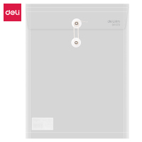 得力DP070_A4_PP档案袋 办公用品 (透明)12只/包