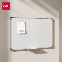 得力DP310白板900*600mm 办公用品 (银)(块)