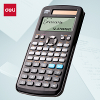 得力DP592函数计算器 办公用品 (黑色)(台)