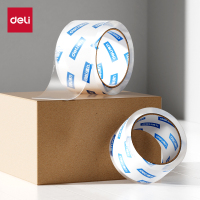 得力DP123封箱胶带60mm*100y*50um(5卷/筒)(高透) 办公用品