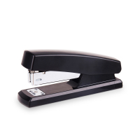 得力DP506_12#桌面订书机 办公用品 (黑色)(3台装)