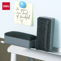 得力DP305白板擦114*51*43mm办公用品 (灰)(5只装)