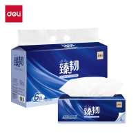 得力臻韧MR4080-03软抽4层80抽M码 (白) (6包/提)