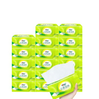 心相印 DT17090 云感柔肤系列90抽立体压花塑装面巾纸12包/提