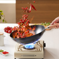 九阳CF34-C762(TB) 不粘锅炒锅炒菜锅铁锅大容量 34cm