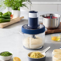 摩飞MR9407食物处理器 (和面绞肉机)蓝色