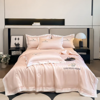 伊伊爱BZ0RY02401191南瓜系列水洗冰丝夏被四件套200*230cm(单位:套)