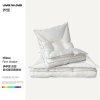 伊伊爱 ZX0HJC2300136 双层欧式提花鹅绒枕48*74cm(个)