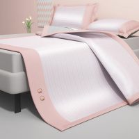 伊伊爱 XZ0AN02400003 宽头绣花良品冰柔席两件套120*200cm(单位:套)