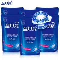 蓝月亮 薰衣草亮白增艳洗衣液袋装 500g*12袋 原液补充装