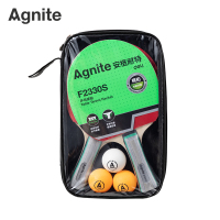 得力 安格耐特F2330S乒乓球拍横拍(混)(付)