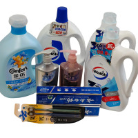 金纺柔顺剂4L*1威露士2.8L消毒液3L洗衣液施华蔻600M洗发露*2云南白药牙膏215g*2牙刷*2 7件组合套装