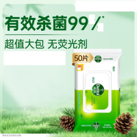 滴露 卫生湿巾 50片装*2