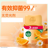 滴露 健康抑菌香皂 柑橘沁爽115g*3*2