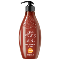 滋源 茶籽水润去屑护发素 中干 535ml