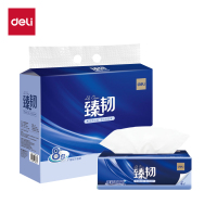 得力臻韧MR4080-02软抽4层80抽S码(白)(8包/提)