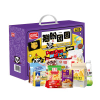 盼盼休食礼盒-翘盼团圆2011g 薯片曲奇巧克力派饼干糕点组合装大礼包