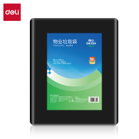 得力(deli)LQ195-80x100cm垃圾袋(计价单位:包)黑色