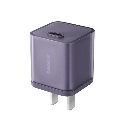 倍思 GaN5S 氮化镓快充充电器 1C 30W 中规1.5米数据线套装凝夜紫